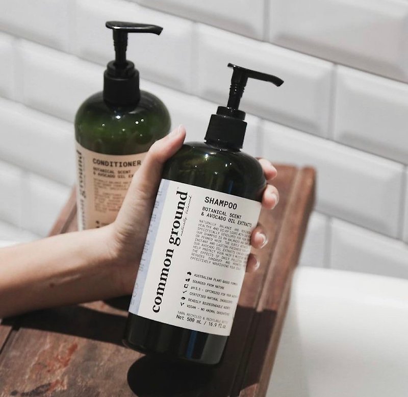 common ground Anzhisheng Natural Organic Hair Bath 500ml - แชมพู - สารสกัดไม้ก๊อก 