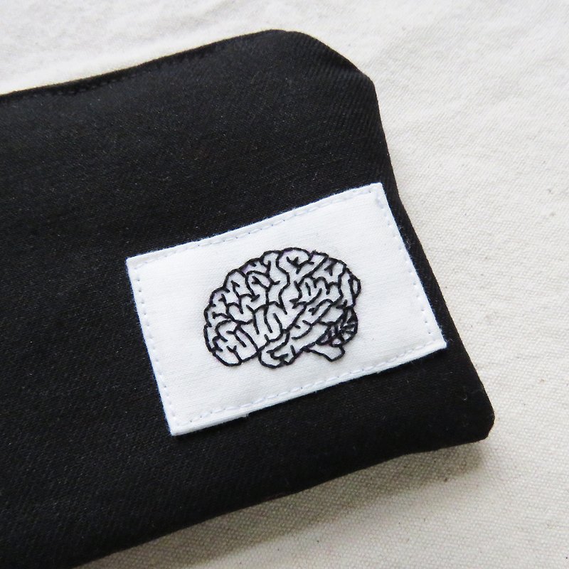 Pouch brain / biological dissection - กระเป๋าเครื่องสำอาง - วัสดุอื่นๆ สีดำ