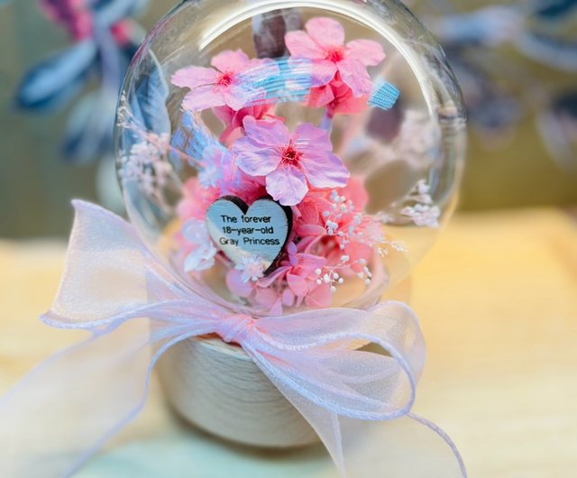 プリザーブドフラワー オルゴール juju 明日がくるなら＊ 明日がくる