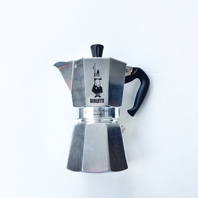 Early Antiquities-Moka Express Moka Pot for 6 People | Moka Coffee Italy Bialett - Other - Other Metals Silver