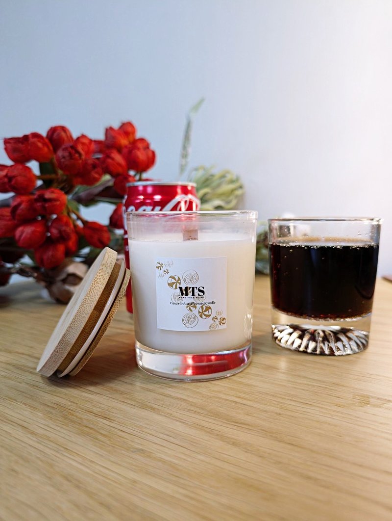 MTS Cola Candy Scented Candle # Retro Sweet Series - น้ำหอม - แก้ว สีใส