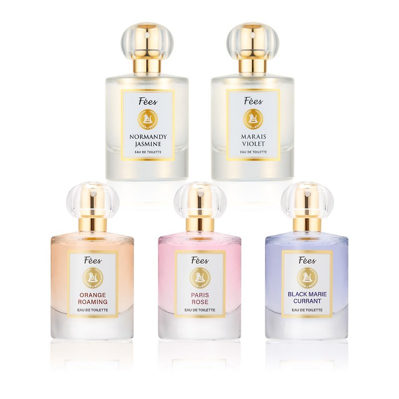 【Fees Beaute】French fragrance eau de toilette 50ml (5 scents) - Perfumes & Balms - Other Materials White
