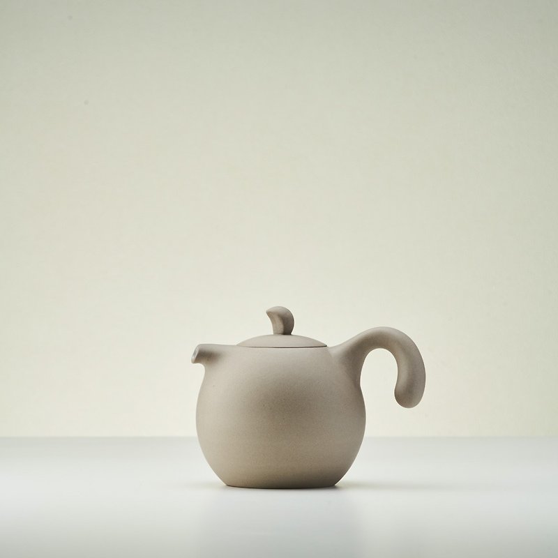 Bird Tit - light brown teapot - Teapots & Teacups - Porcelain Khaki