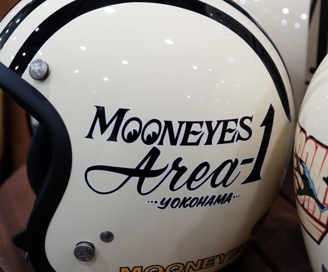 ムーンアイズ Fly with MOON ジェット ヘルメット MOONEYES
