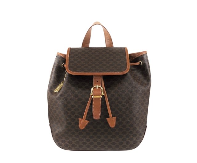 日本直送 名牌中古包 】CELINE セリーヌ マカダム バックパック