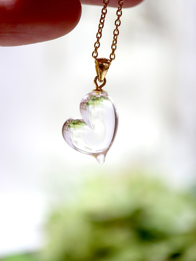 CUORE necklace - Clean - Chokers - Glass Transparent