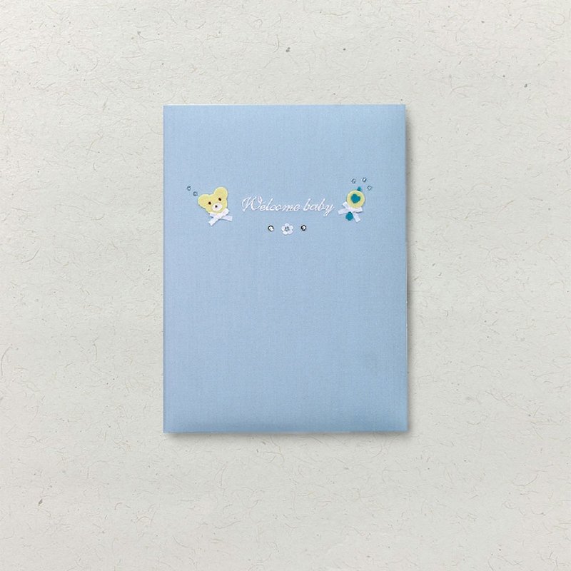 【Nakabayashi】NCL baby photo album-blue TKB-280B (original and authentic) - Photo Albums & Books - Other Materials Blue