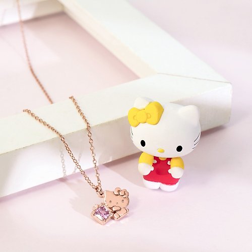 STORY故事銀飾 Small Gift for U系列-Hello Kitty 凱蒂貓禮物純銀項鍊