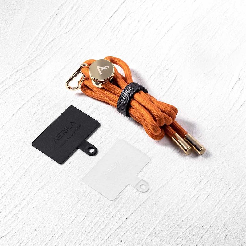 NORE Strap Cell Phone Cord/Daily Collection/ Burnt Orange - Phone Accessories - Nylon Orange