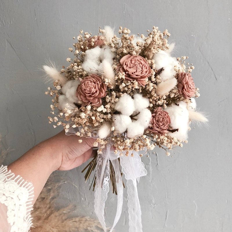 Cotton dry bouquet - Plants - Plants & Flowers 