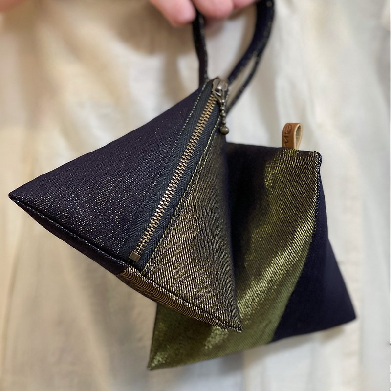 Triangle Zongzi Clutch - Clutch Bags - Cotton & Hemp 