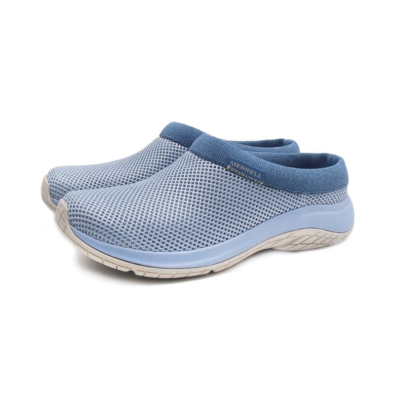 MERRELL Encore Breeze 5 網布透氣便鞋拖鞋 女鞋-淺藍色 - 女運動鞋/球鞋 - 其他材質 