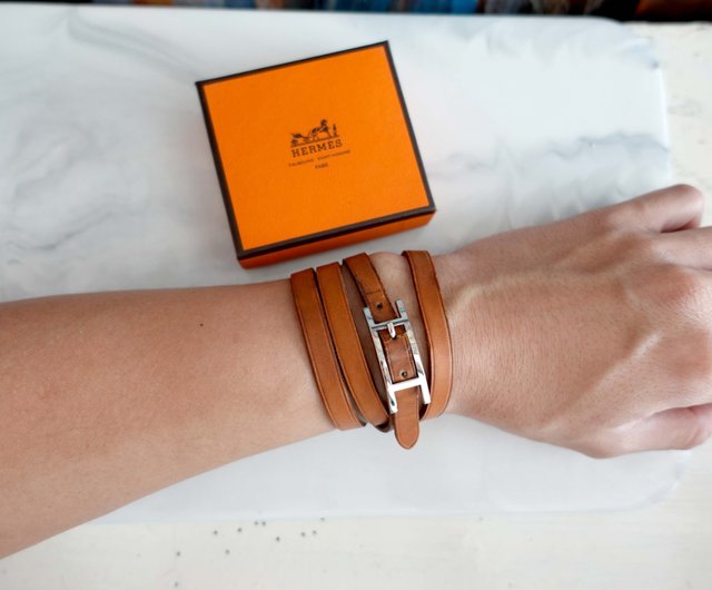 Hermes, Jewelry, Herms Clic H Bracelet 0 Authentic