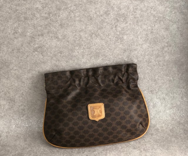 ✨️未使用級✨️ CELINE マカダム ポーチ PVC ブラウン 茶色 ロゴ 楽天市場】CELINE セリーヌ マカダム ポーチ 小物入れ レザー