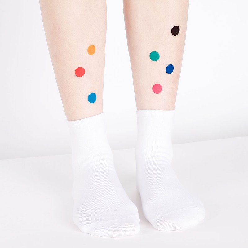 Surprise Tattoos - Color Researcher Temporary Tattoo - Temporary Tattoos - Paper Multicolor
