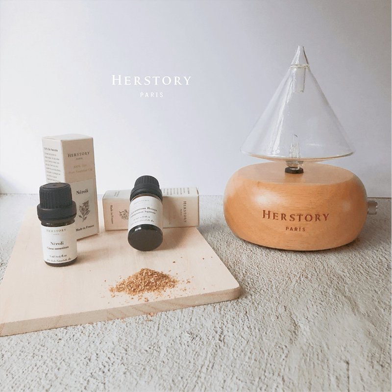 【HERSTORY】超聲波震盪擴香儀 Aroma Diffuser - 香氛/精油/擴香 - 玻璃 透明