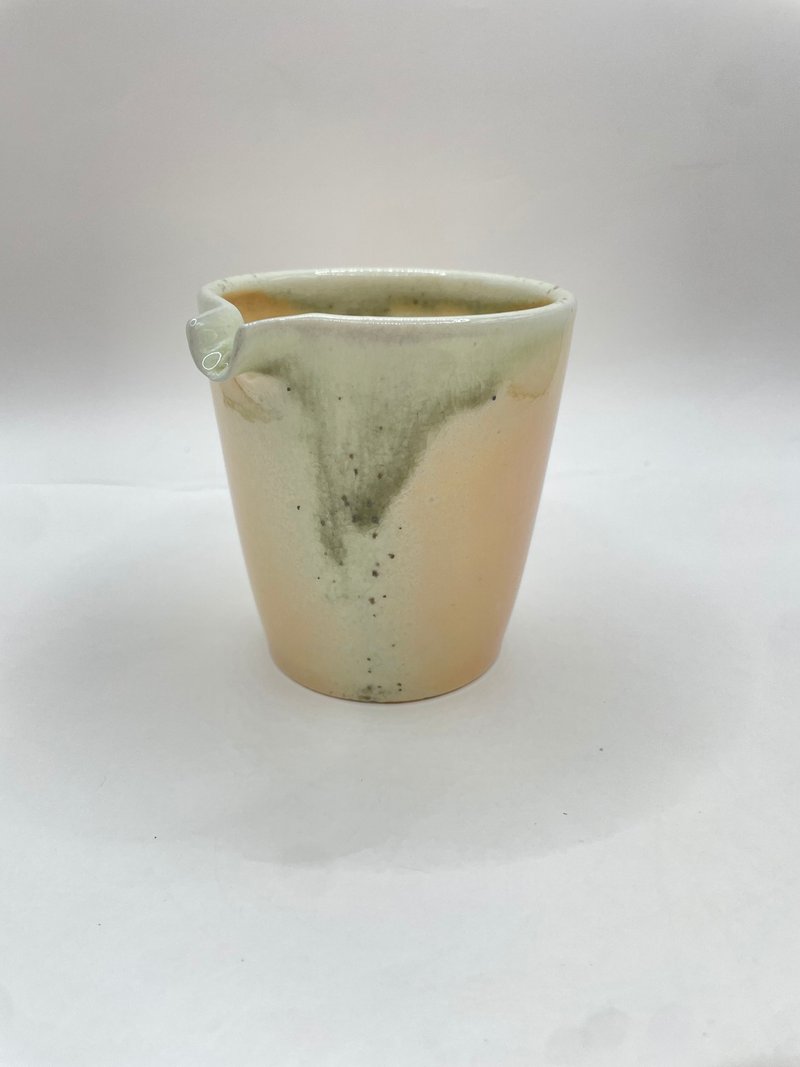 瓷土柴燒金彩茶海 - 茶壺/茶杯/茶具 - 瓷 金色