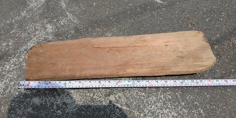Early yellow cypress plank-like cypress natural state - ของวางตกแต่ง - ไม้ 