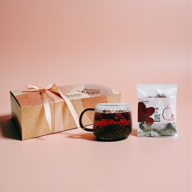 |水果紅茶9入禮盒 | 台灣無糖果乾 | 9款不同口味 | 含手提紙袋 - 茶葉/茶包/水果茶 - 新鮮食材 