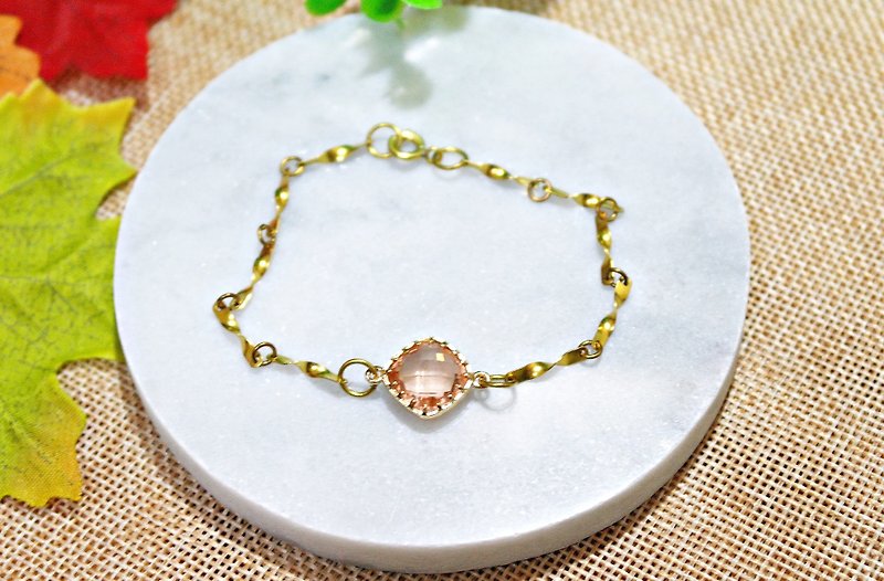 Through bracelet Bronze powder _ * X1 * ➪ Limited - Bracelets - Other Metals Pink