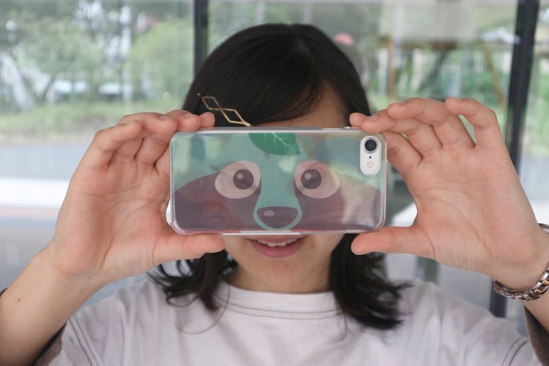 三変化iPhone Case~たぬき・きつね・ねこ~ - 手機殼/手機套 - 塑膠 