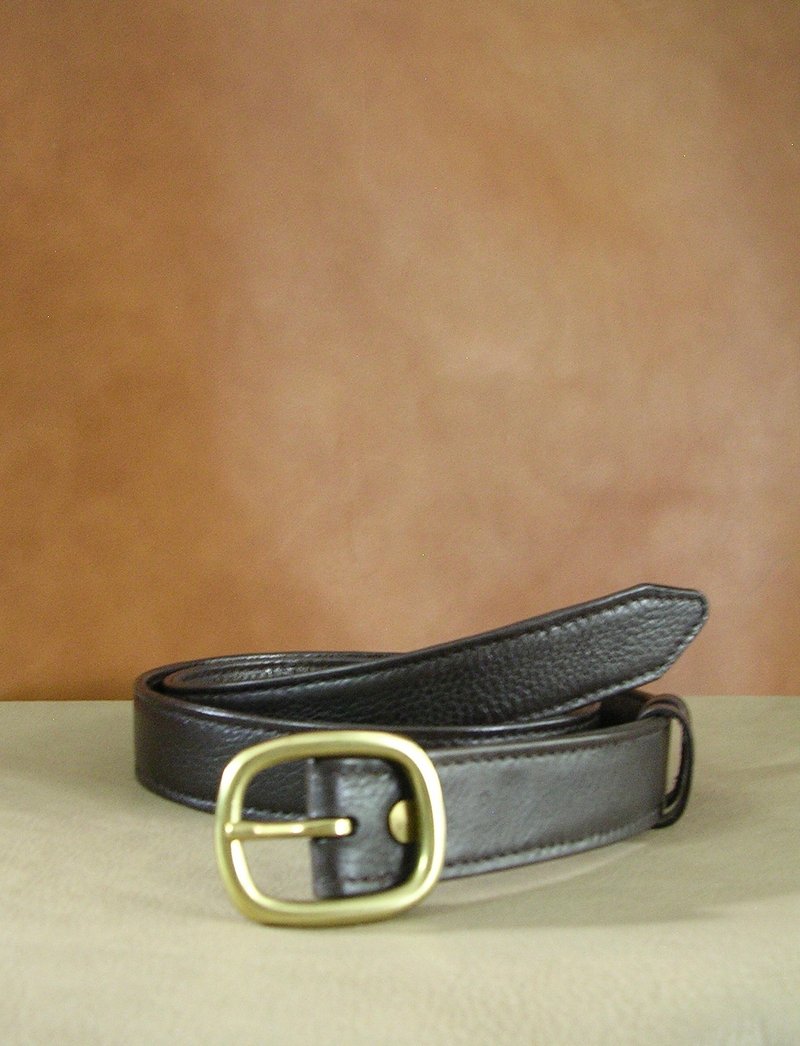 Leather Belt - Like mother like daughter - Belts - Genuine Leather Brown