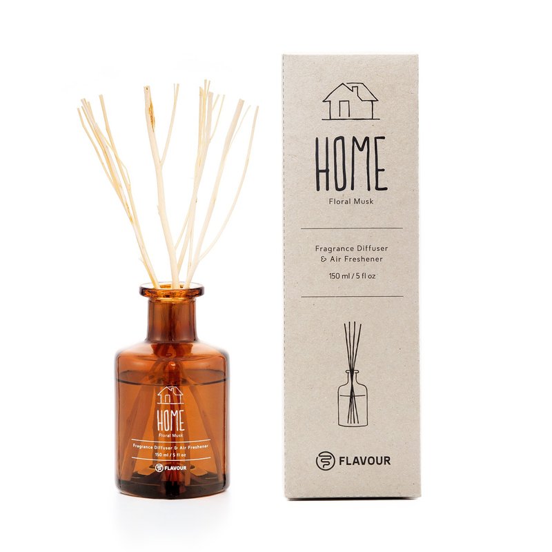 【FLAVOUR】HOME | Fragrance Diffusers | Floral Musk (simple new packaging) - น้ำหอม - น้ำมันหอม 