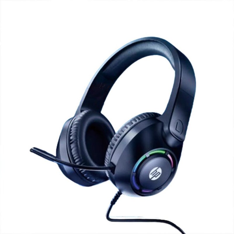 HP DHE-8013 wired headset with glare for gaming - Headphones & Earbuds - Other Materials 