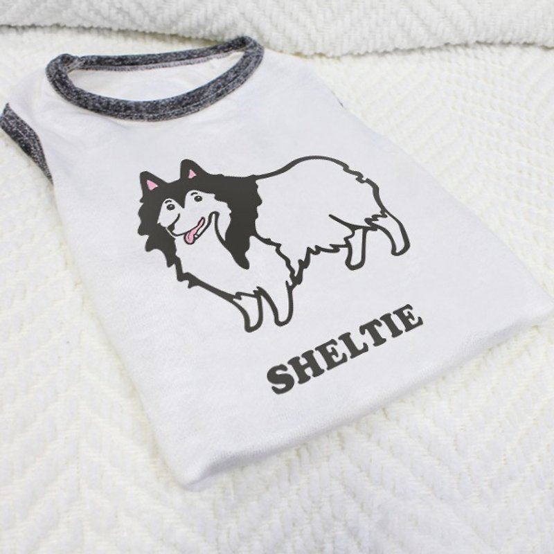 [NINKYPUP] Dog Reflective Clothes-Sheltie, customized design - ชุดสัตว์เลี้ยง - ผ้าฝ้าย/ผ้าลินิน หลากหลายสี