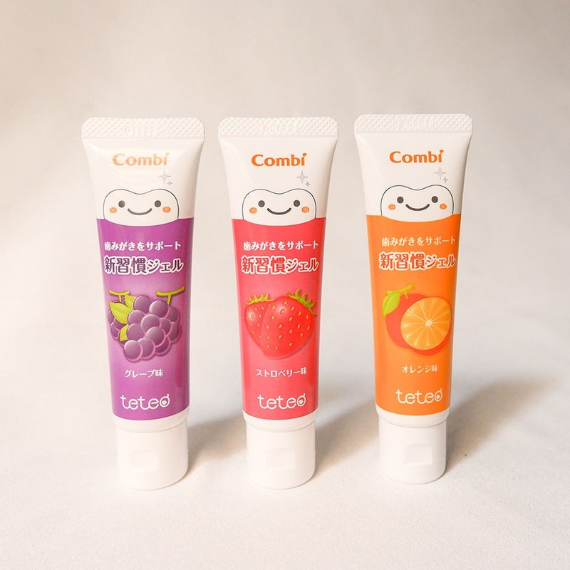 【combi】Children's Fluoride Toothpaste (Strawberry/Grape/Orange) - Other - Other Materials Multicolor