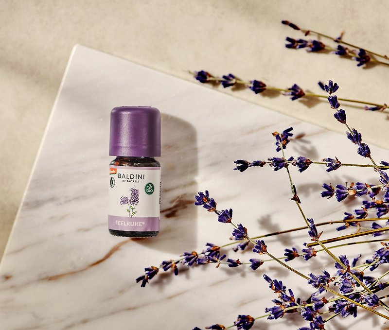 BALDINI Organic Tranquility Fragrance Compound Essential Oil FEELRUHE - Fragrances - Glass Purple