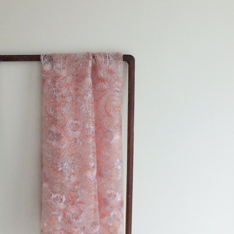 Embroidery scarf   Lace scarf - ผ้าพันคอ - เส้นใยสังเคราะห์ 