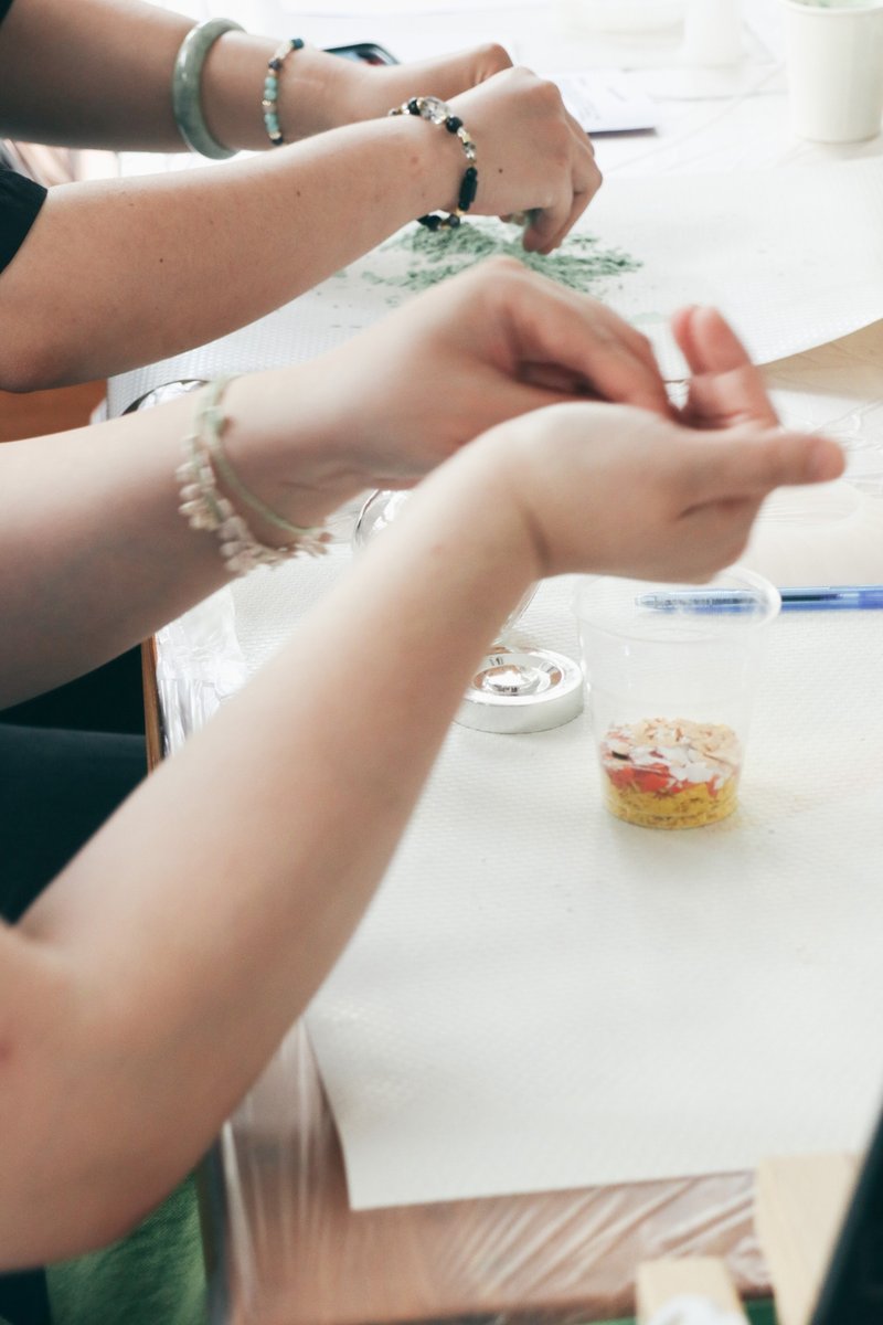 Jesmonite/Terrazo Jewelry Tray workshop - Pottery & Glasswork - Eco-Friendly Materials 