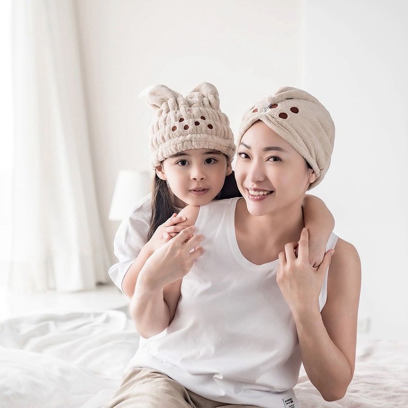 SANSO LIFE 美食系列超細纖維浴帽(兩款可選) - 衛浴用品/浴室收納 - 聚酯纖維 