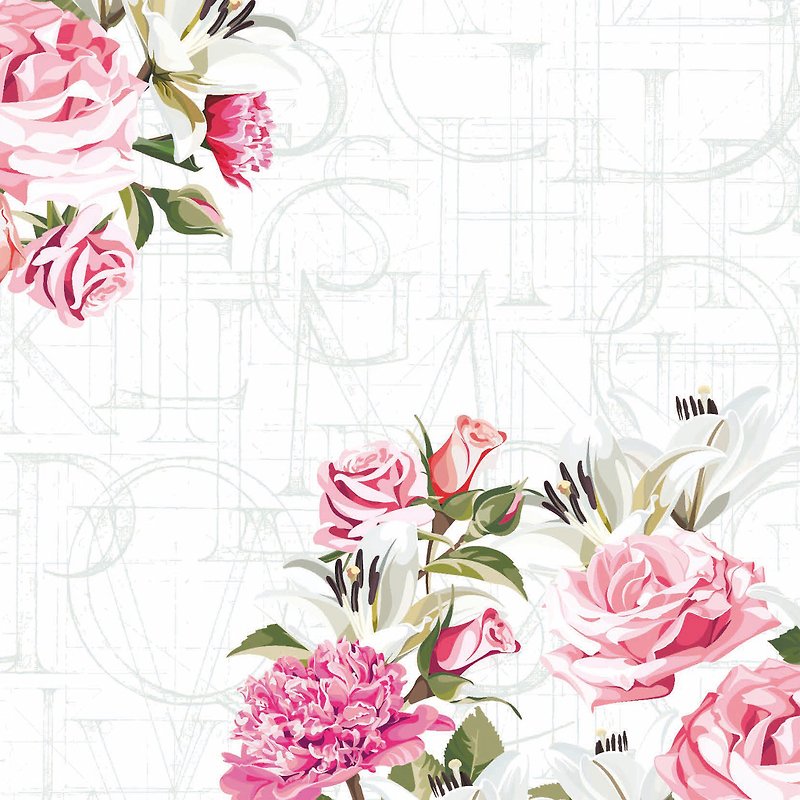 (Paper+Design) 餐巾紙5135 - 餐桌布/餐墊 - 紙 多色