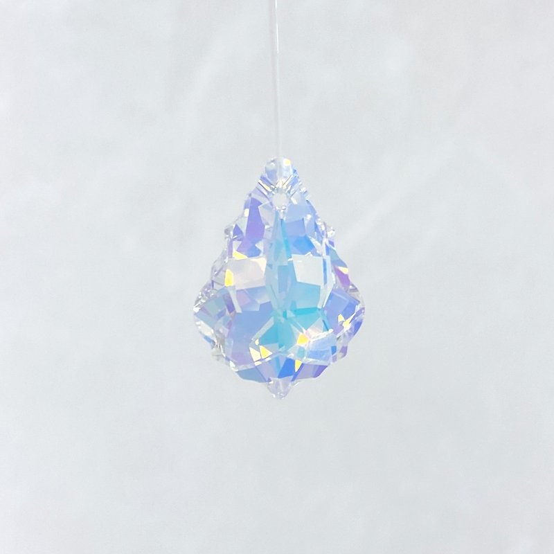 Edith & Jaz • Swarovski巴洛克水晶吊墜掛件(一組四顆) - 裝飾/擺設  - 玻璃 白色