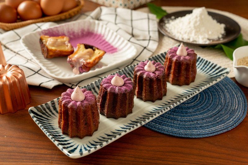 芋頭九宮格可麗露禮盒 - 蛋糕/甜點 - 其他材質 