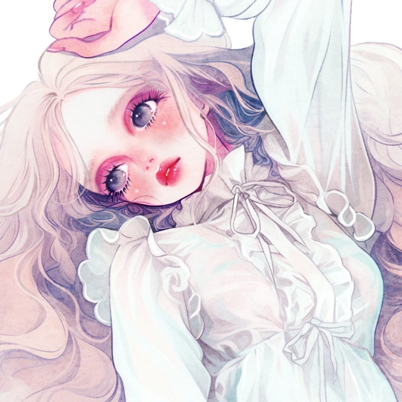 オリジナルステッカー【Ophelia A】 - 貼紙 - 紙 