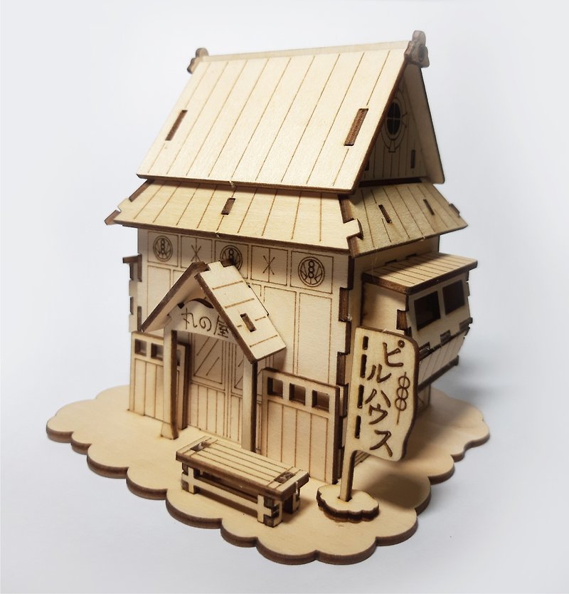 DIY Maruko House Model-Japanese Architecture