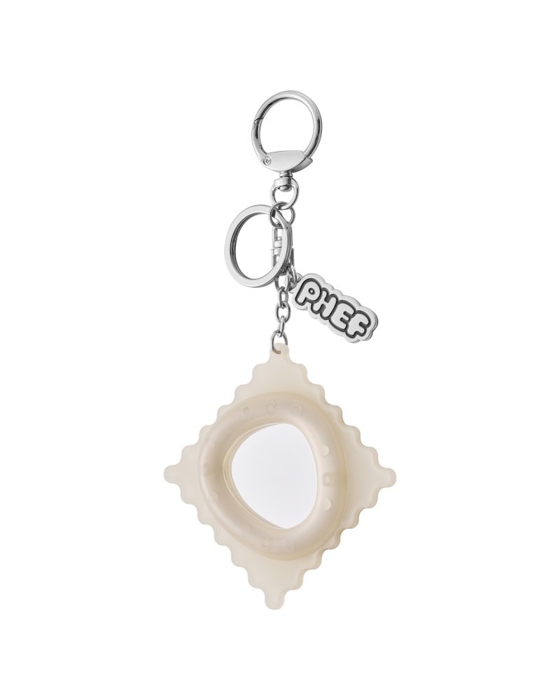 RAVIOLI KEY-RING : CLEAR - 鑰匙圈/鑰匙包 - 塑膠 透明