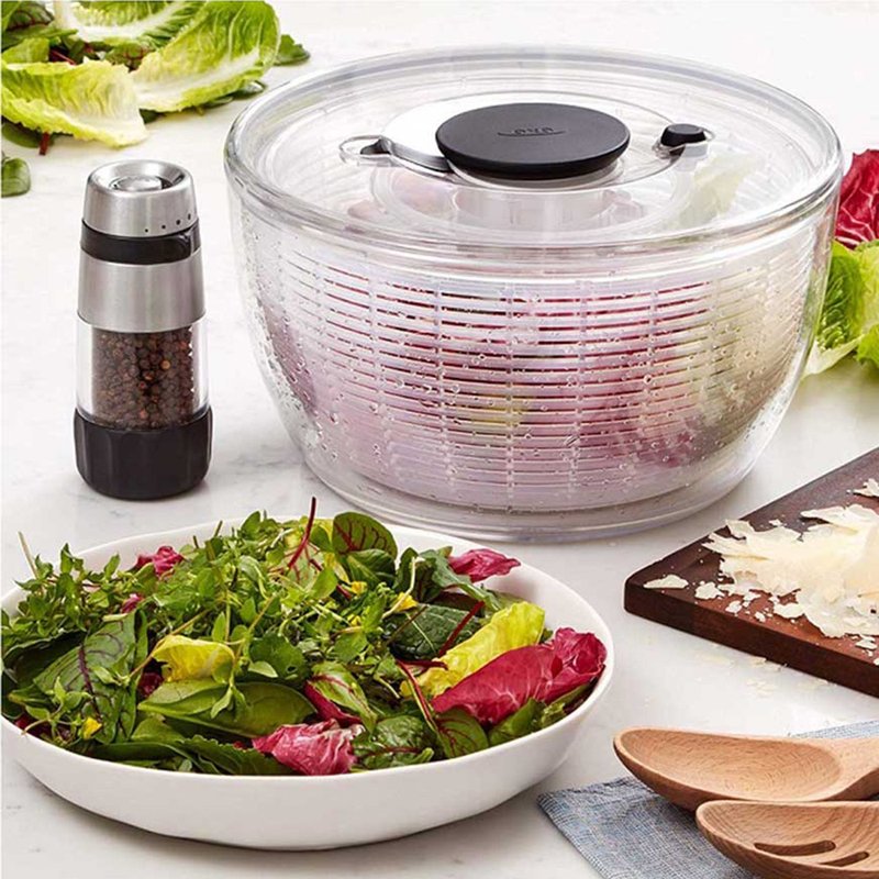 OXO push-type vegetable and herb dehydrator V4 - เครื่องครัว - พลาสติก สีใส