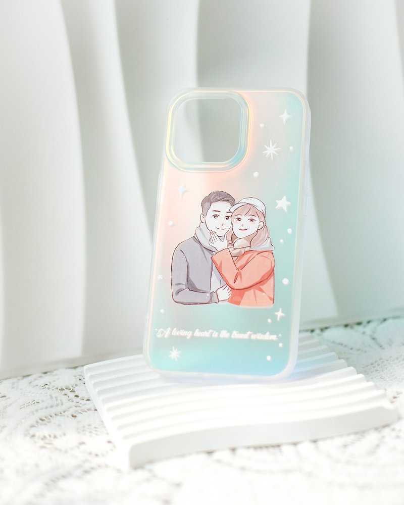 Personalised Phone Case⋯Custom Portraits - Phone Cases - Other Materials White