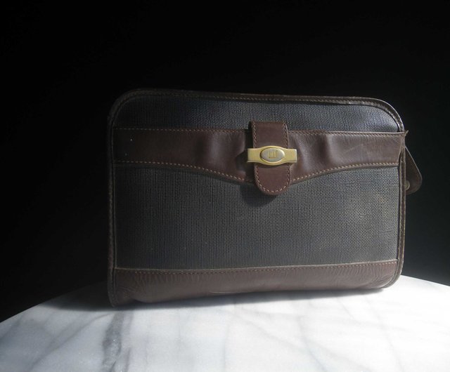 OLD TIME Early Second hand Old Bags Italian made Dunhill Clutch