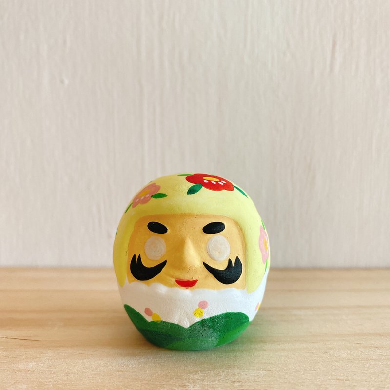 擴香石 | 緣起物系列 | 手繪 春の色 許願 達摩 - 香氛/精油/擴香 - 其他材質 