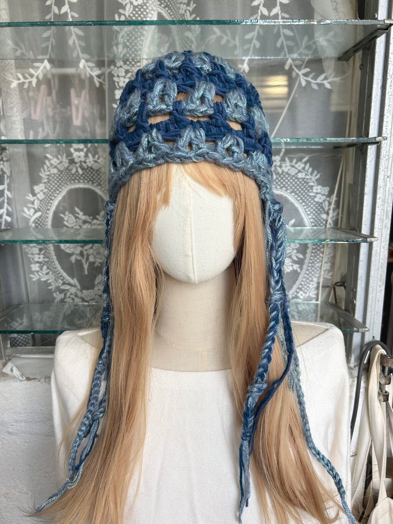 Crochet Beanie, Beanie, Knitted Hat, Crochet Hat, Hat, Crochet, Knitting, Crochet - หมวก - วัสดุอื่นๆ 