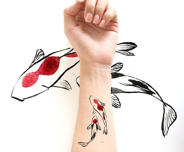Tattoo of Fish Hand