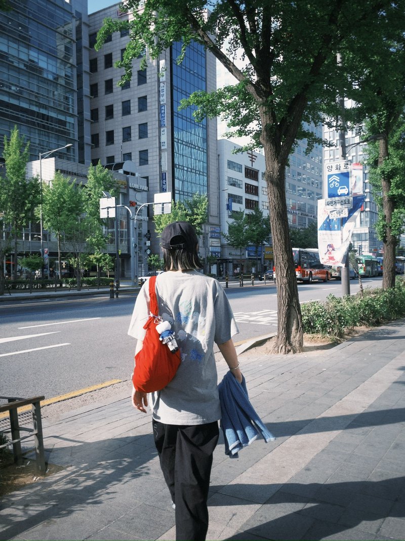 U look so cute today 灰 - 帽T/大學T - 棉．麻 灰色