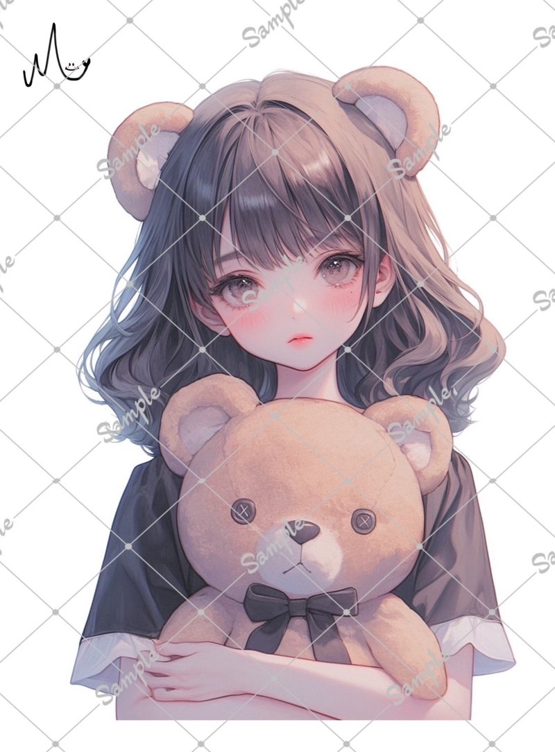 Original character stickers - สติกเกอร์ - กระดาษ 