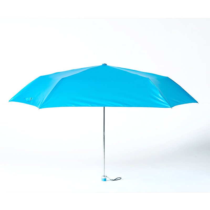 Prolla Ultra Fine Shiny Metallic Paint Pen Umbrella | Water Jump Series Sunscreen Umbrella 190g Aqua Blue - ร่ม - วัสดุกันนำ้ สีน้ำเงิน