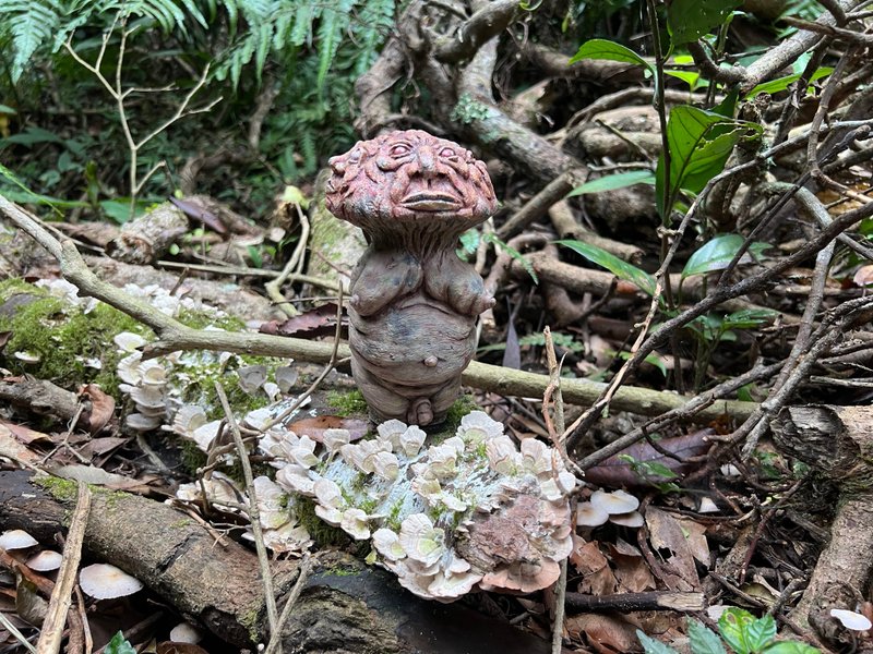 植物系列-薩魯/擺飾/雕塑公仔/原創手作手繪 - 公仔/玩偶 - 樹脂 